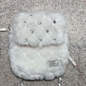 United Colors Of Benetton bag with Plush Design and Studded Accents